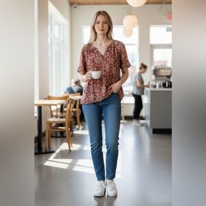 Sonoma Women's Floral Tunic Top